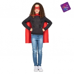 Αποκριάτικη κάπα σούπερ ήρωα κόκκινη από την εταιρία Epilegin. Αποκριάτικη κάπα σούπερ ήρωα κόκκινη από την εταιρία Epilegin.