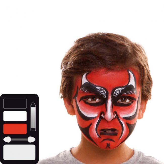  Set  Face Painting 3color "Demon"    Epilegin. 