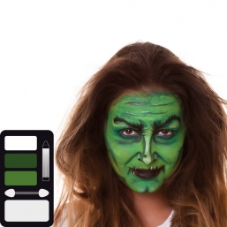 Set  Face Painting 3color Witch    Epilegin.
