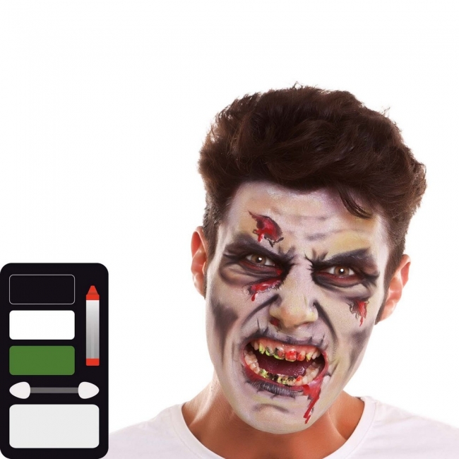  Set  Face Painting 3color "Zombie"    Epilegin. 