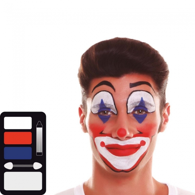  Set  Face Painting 3color "Clown"    Epilegin. 