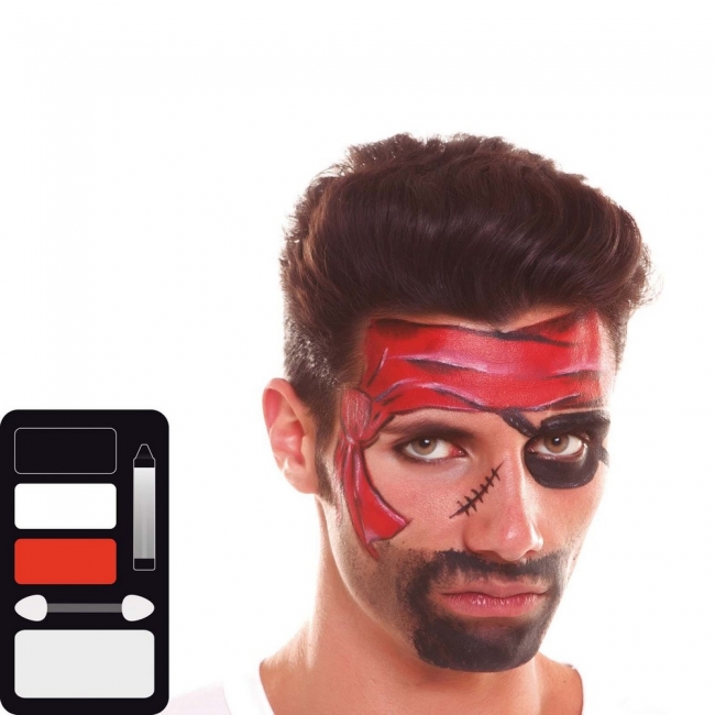  Set  Face Painting 3color "Pirate Boy"    Epilegin. 