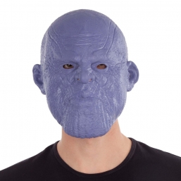 Αποκριάτικη μάσκα Latex Thanos από την εταιρία Epilegin. Αποκριάτικη μάσκα Latex Thanos από την εταιρία Epilegin.