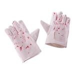 Αποκριάτικα γάντια λευκά με αίμα 