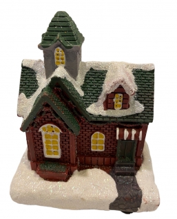 Χριστουγεννιάτικο φωτιζόμενο σπιτάκι 8.5Χ8Χ10εκ από την εταιρία Epilegin. Χριστουγεννιάτικο φωτιζόμενο σπιτάκι 8.5Χ8Χ10εκ από την εταιρία Epilegin.