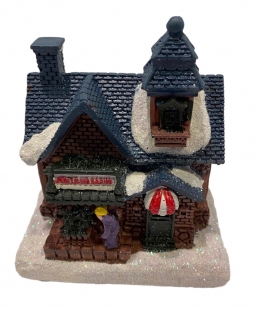 Χριστουγεννιάτικο φωτιζόμενο σπιτάκι 8.5Χ8Χ10εκ από την εταιρία Epilegin. Χριστουγεννιάτικο φωτιζόμενο σπιτάκι 8.5Χ8Χ10εκ από την εταιρία Epilegin.