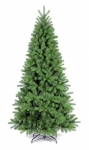  Χριστουγεννιάτικο δέντρο Mix PE & Warm Led Semislim Bergen 2.40m 