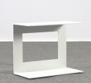  Side Coffee table  "Riva" White 50x41x25cm 