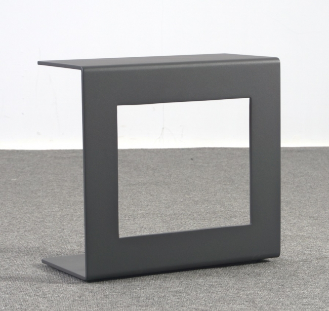  Side Coffee table  "Riva" Charcoal 50x41x25cm    Epilegin. 