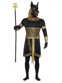 Αποκριάτικη στολή Anubis the Jackal από την εταιρία Epilegin. Αποκριάτικη στολή Anubis the Jackal από την εταιρία Epilegin.