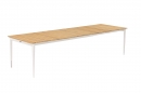   Simpo / Teak & Alu "Noa" White 200/260/320x100cm 