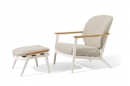   Lounge Simpo 5pcs Teak & Alu "Atlanta" White 