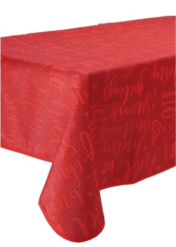 Χριστουγεννιάτικο τραπεζομάντηλο κόκκινο 140Χ180cm από την εταιρία Epilegin. Χριστουγεννιάτικο τραπεζομάντηλο κόκκινο 140Χ180cm από την εταιρία Epilegin.