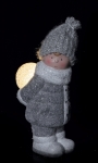    Polyresin Warm Led 24cm 