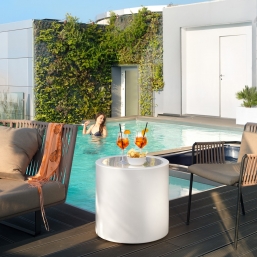  Lyxo Design Home Fitting Cylinder Table 55x55x55cm    Epilegin.