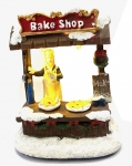  Χριστουγεννιάτικο φωτιζόμενο μαγαζί `Bake shop` 12x9x14εκ 