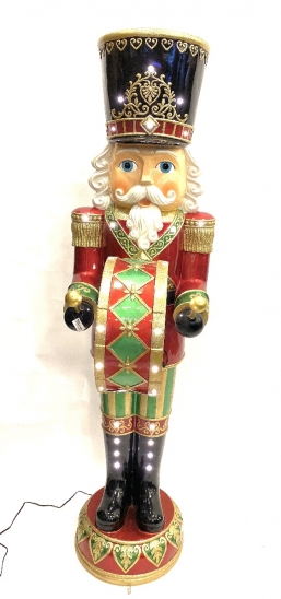 Χριστουγεννιάτικος επιδαπέδιος Καρυοθραύστης με κίνηση και LED φως 1.83μ από την εταιρία Epilegin. Χριστουγεννιάτικος επιδαπέδιος Καρυοθραύστης με κίνηση και LED φως 1.83μ από την εταιρία Epilegin.