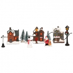 Χριστουγεννιάτικες διακοσμητικές φιγούρες με led φως 11 τεμ.33,5Χ11Χ2,5εκ από την εταιρία Epilegin. Χριστουγεννιάτικες διακοσμητικές φιγούρες με led φως 11 τεμ.33,5Χ11Χ2,5εκ από την εταιρία Epilegin.