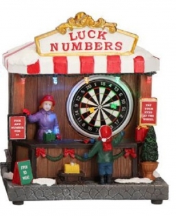 Χριστουγεννιάτικο διακοσμητικό φωτιζόμενο μαγαζάκι λούνα πάρκ 12Χ9Χ14εκ από την εταιρία Epilegin. Χριστουγεννιάτικο διακοσμητικό φωτιζόμενο μαγαζάκι λούνα πάρκ 12Χ9Χ14εκ από την εταιρία Epilegin.