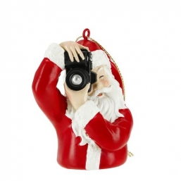 ����������������� polyresin Photographer Santa ������� 6,3x5,7x8,3�� ��� ��� ������� Epilegin.