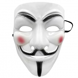 Αποκριάτικη μάσκα V for Vendetta από την εταιρία Epilegin. Αποκριάτικη μάσκα V for Vendetta από την εταιρία Epilegin.