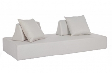   - Sunbed 5pcs Outdoor  "Devina" Dove 185x105x40cm 