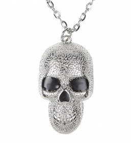 Αποκριάτικο κολιέ Νεκροκεφαλή  από την εταιρία Epilegin. Αποκριάτικο κολιέ Νεκροκεφαλή  από την εταιρία Epilegin.