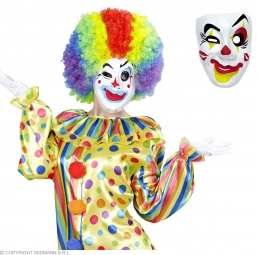 Αποκριάτικη μάσκα Κλόουν από την εταιρία Epilegin. Αποκριάτικη μάσκα Κλόουν από την εταιρία Epilegin.