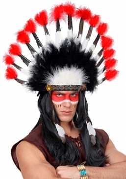 Αποκριάτικο αξεσουάρ κεφαλής Ινδιάνου  από την εταιρία Epilegin. Αποκριάτικο αξεσουάρ κεφαλής Ινδιάνου  από την εταιρία Epilegin.