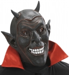  Αποκριάτικη μάσκα "Black Smiling Devil" 