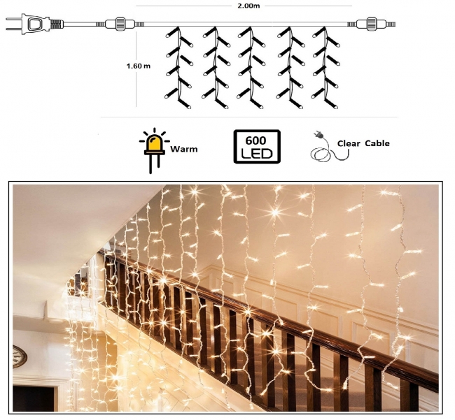   Led 31V 600L /  - Warm 2.00 X 1.60m    Epilegin. 