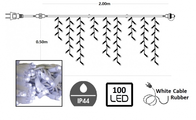     IP44 Led 100L   -  2.00 x 0.50m    Epilegin. 