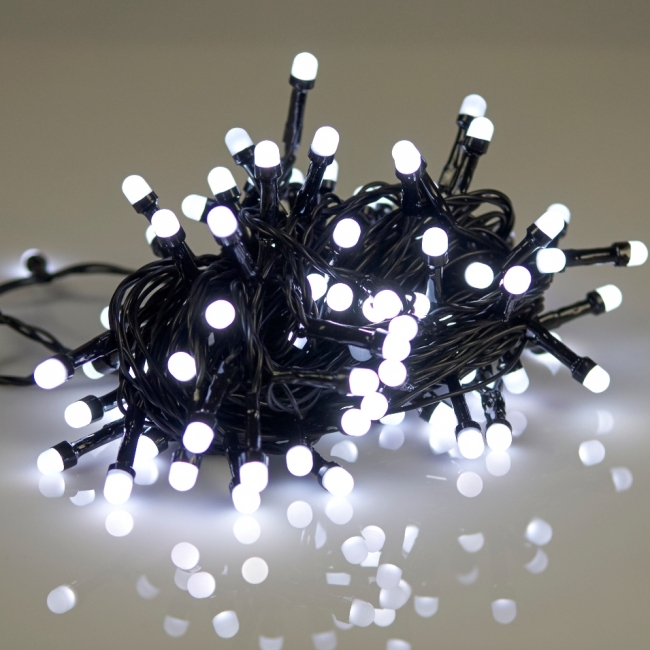  100 Led  / Milky Ball  - White    Epilegin. 