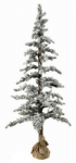  Χριστουγεννιάτικο δέντρο Χιονισμένο Plastic 1.00m 