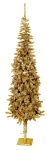  Χριστουγεννιάτικο δέντρο Slim Needle Χρυσό 1.95m 
