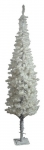  Χριστουγεννιάτικο δέντρο Slim Needle λευκό 2.25m 
