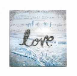 Διακοσμητικός καμβάς love & sea 30x30εκ από την εταιρία Epilegin. Διακοσμητικός καμβάς love & sea 30x30εκ από την εταιρία Epilegin.
