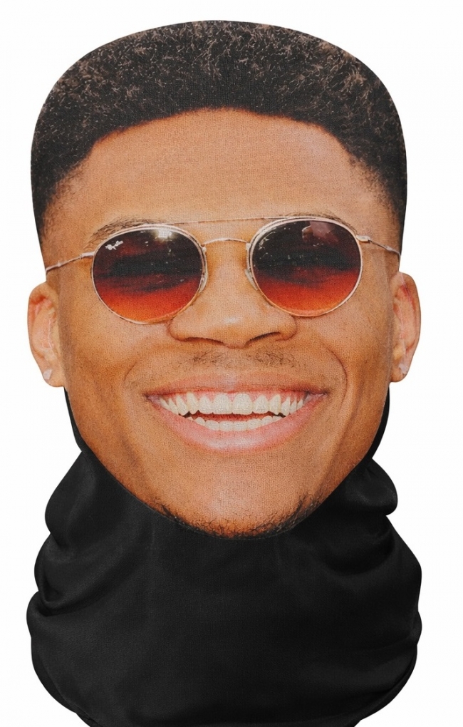  ���������� ����� ���������� Full Face 3d Printed "Antetokounmpo" ��� ��� ������� Epilegin. 