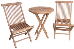 Set 3pcs  & 2  Teak Seminyak Round    Epilegin.
