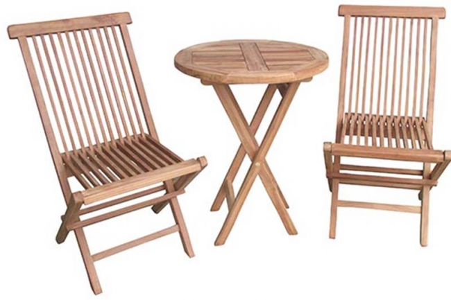  Set 3pcs  & 2  Teak Seminyak Round    Epilegin. 