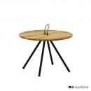  Coffee Tables Set 2pcs Applebee  & Teak Elle D 60X40/40X45cm 