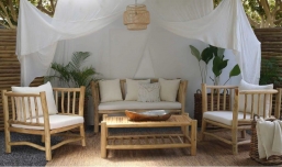 Σαλόνι Teak 4pcs Mayorca Natural από την εταιρία Epilegin. Σαλόνι Teak 4pcs Mayorca Natural από την εταιρία Epilegin.