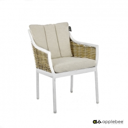 Πολυθρόνα Applebee Αλουμίνιο Biculair Weaving Milou White 62X64X87cm από την εταιρία Epilegin. Πολυθρόνα Applebee Αλουμίνιο Biculair Weaving Milou White 62X64X87cm από την εταιρία Epilegin.