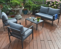 Σαλόνι Αλουμινίου 4τμχ Nimes Charcoal III από την εταιρία Epilegin. Σαλόνι Αλουμινίου 4τμχ Nimes Charcoal III από την εταιρία Epilegin.