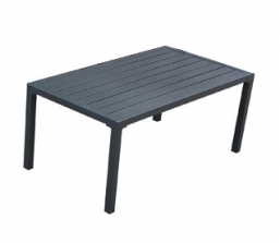 Tραπεζάκι αλουμινίου ανθρακι 120x62,5x56cm    από την εταιρία Epilegin. Tραπεζάκι αλουμινίου ανθρακι 120x62,5x56cm    από την εταιρία Epilegin.