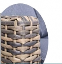   Rattan Half Round Wicker 5pcs Cyrus 
