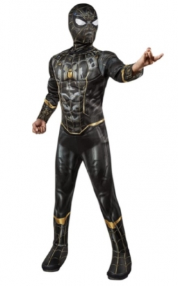 Αποκριάτικη παιδική στολή Spiderman: No Way Home Black Edition από την εταιρία Epilegin. Αποκριάτικη παιδική στολή Spiderman: No Way Home Black Edition από την εταιρία Epilegin.